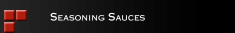 醬料   Seasoning Sauces